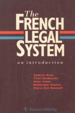 THE FRENCH LEGAL SYSTEM AN INTRODUCTION