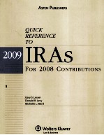 QUICK REFERENCE TO IRAS  FOR 2008 CONTRIBUTIONS