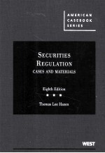 SECURITIES REGULATION  CASES AND MATERIALS  EIGHTH EDITION