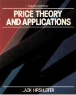 PRICE THEORY AND APPLICATIONS  FOURTH EDITION