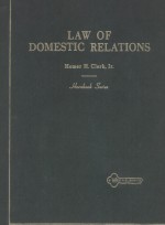 THE LAW OF DOMESTIC RELATIONS IN THE UNITED STATES