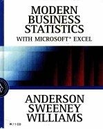 MODERN BUSINESS STATISTICS WITH MICROSOFTR EXCEL