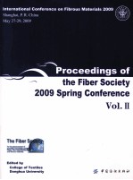 Proceedings of the Fiber Society 2009 Spring Conference Vol.Ⅱ