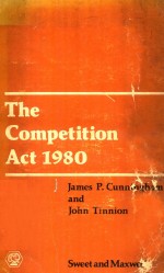 THE COMPETITION ACT 1980