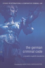 THE GERMAN CRIMINAL CODE  A MODERN ENGLISH TRANSLATION