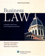 BUSINESS LAW  PRINCIPLES AND CASES IN THE LEGAL ENVIRONMENT