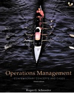 OPERATIONS MANAGEMENT  CONTEMPORARY CONCEPTS AND CASES  THIRD EDITION