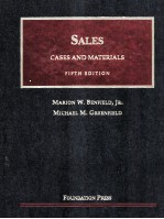 SALES  CASES AND MATERIALS  FIFTH EDITION