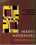 MODERN MATHEMATICS AND ITS APPLICATIONS