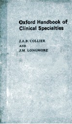 OXFORD HAND BOOK OF CLINICAL SPECIALTIES