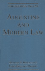 AUGUSTINE AND MODERN LAW