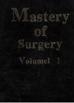 MASTERY OF SURGERY  VOLUME 1  SECOND EDITION