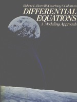 Differential Equations: A Modeling Approach