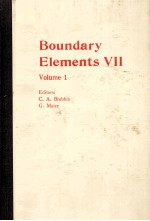 BOUNDARY ELEMENTS Ⅶ VOLUME 1