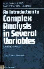 AN INTRODUCTION TO COMPLEX ANALYSIS IN SEVERAL VARIABLES THIRD EDITION(REVISED)