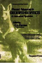 Recent Aduances in GEOMATHEMATICS AN INTERNATIONAL SYMPOSIUM