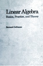 LINEAR ALGEBRA BASICS