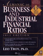 ALMANAC OF BUSINESS AND INDUSTRIAL FINANCIAL RATIOS  2012 EDITION