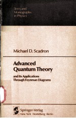 Advanced Quantum Theory  and Its Applications Through Feynman Diagrams