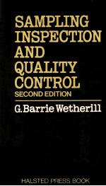 Sampling Inspection and Quality Control Second Edition