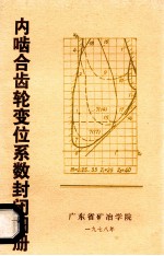 内啮合齿轮变位系数封闭图册