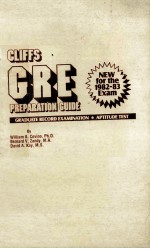 Cliffs Graduate record examination aptitude test : preparation guide