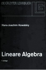 LINEARE ALGEBRA 7.AUFLAGE