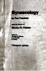 GYNAECOLOGY BY TEN TEACHERS  THIRTEENTH EDITION