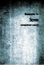 RESPONSE TO STRESS OCCUPATIONAL ASPECTS