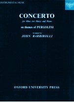 Concerto for Oboe or Flute and Piano on themes of Pergolesi