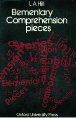 ELEMENTARY COMPREHENSION PIECES