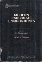 MODERN CARBONATE ENVIRONMENTS  Benchmark Papers in Geology/74