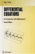 DIFFERENTIAL EQUATIONS AN INTRODUCTION WITH MATHEMATICAL SECOND EDITION