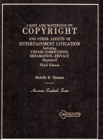 CASES AND MATERIALS ON COPYRIGHT  AND OTHER ASPECTS OF ENTERTAINMENT LITIGATION INCLUDING UNFAIR COM