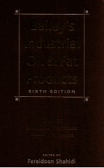 bailey's industrial oil and fat products volume 5 sixth edition