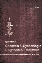 CURRENT OBSTETRIC & GYNECOLOGIC DIAGNOSIS & TREATMENT  4TH EDITION