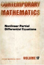 Contemporary Mathematics Volume 17 Nonlinear Partial Differential Equations