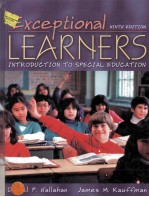 Exceptional learners : introduction to special education