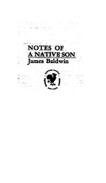 NOTES OF A NATIVE SON