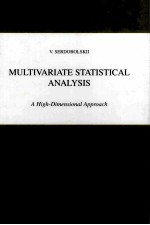 Multivariate Statistical Analysis A High-Dimensional Approach