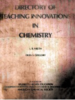 DIRECTORY OF TEACHING INNOVATIONS IN CHEMISTRY