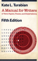 A manual for writers of term papers