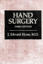 HAND SURGERY  THIRD EDITION