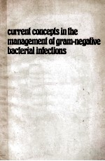 CURRENT CONCEPTS IN THE MANAGEMENT OF GRAM-NEGATIVE BACTERIAL INFECTIONS