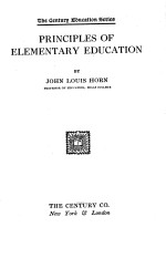 PRINCIPLES OF ELEMENTARY EDUCATION