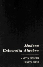 MODERN UNIVERSITY ALGEBRA