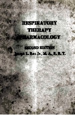 RESPIRATORY THERAPY PHARMACOLOGY SECOND EDITION