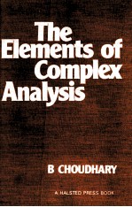 The Elements of Complex Analysis