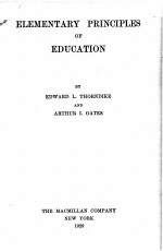 ELEMENTARY PRINCIPLES OF EDUCATION