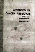 ADVANCES IN CANCER RESEARCH  VOLUME 28  1978